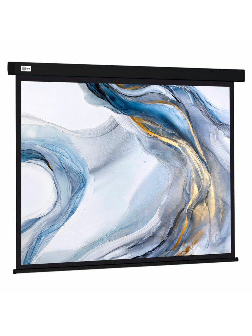 Экран Cactus Wallscreen CS-PSW-180X180-BK, 180x180 см, 1:1, настенно-потолочный, черный, PSW-180x180-BK