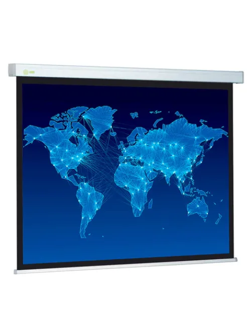 Экран Cactus Wallscreen CS-PSW-150x150, 150x150 см, 1:1, настенно-потолочный, белый
