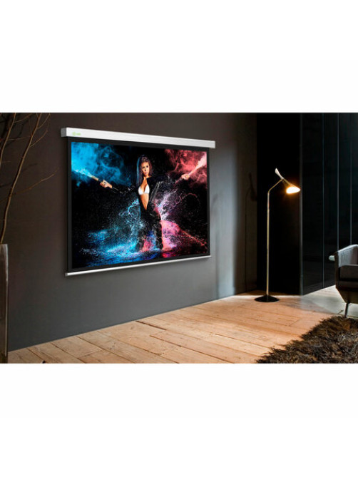 Экран Cactus Wallscreen CS-PSW-180x180, 180x180 см, 1:1, настенно-потолочный, белый