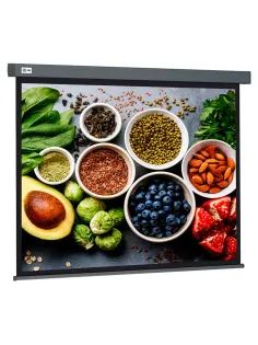 Экран Cactus Wallscreen CS-PSW-150X150-SG, 150x150 см, 1:1, настенно-потолочный, серый, PSW-150x150-SG