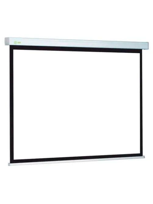 Экран Cactus Motoscreen CS-PSM-180x180, 180x180 см, 1:1, настенно-потолочный моторизованный, белый