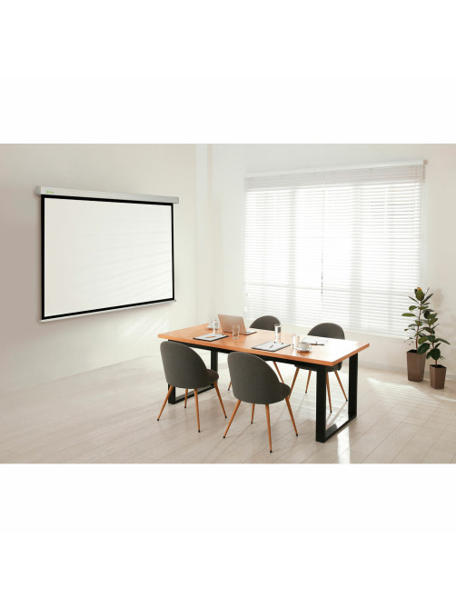Экран Cactus Wallscreen CS-PSW-127X127, 127x127 см, 1:1, настенно-потолочный, белый, CS-PSW-127x127