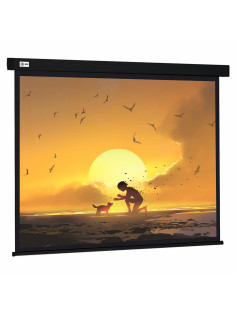 Экран Cactus Wallscreen CS-PSW-150X150-BK, 150x150 см, 1:1, настенно-потолочный, черный, PSW-150x150-BK