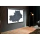 Экран Cactus Wallscreen CS-PSW-180X180-SG, 180x180 см, 1:1, настенно-потолочный, серый