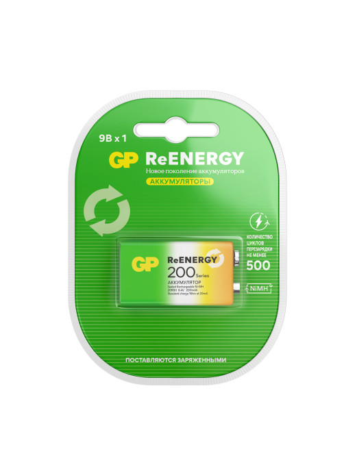 Батарейка аккумуляторная GP ReEnergy Ni-Mh 1 шт., 