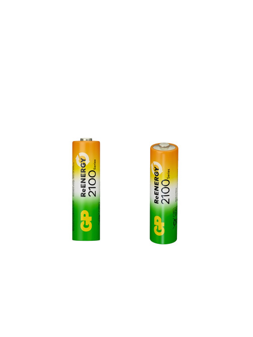 Батарейки аккумуляторные GP ReEnergy Ni-Mh НАБОР 8 шт. (ПРОМО 4+4), AA+ААА (HR6+HR03), 2000 mAh + 750 mAh, 210AAHC/75AAAHC