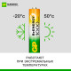 Батарейки аккумуляторные GP ReEnergy Ni-Mh мизинчиковые КОМПЛЕКТ 2 шт., ААА (HR03), 950 mAh, 100AAAHCRGY, 100AAAHCRGY-2CR