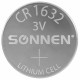 Батарейка литиевая SONNEN Lithium CR1632, 