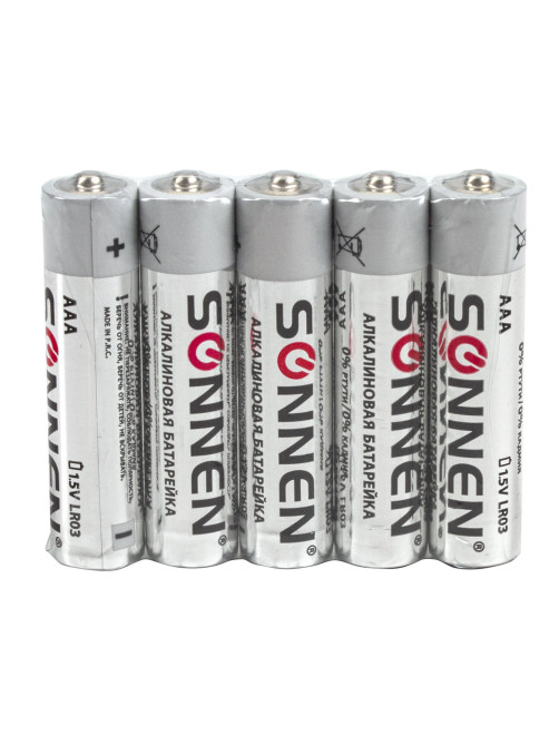 Батарейки КОМПЛЕКТ 30 (20+10) шт., SONNEN Alkaline, AA+ААА (LR6+LR03), в коробке, 455097