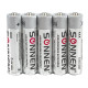 Батарейки КОМПЛЕКТ 30 (20+10) шт., SONNEN Alkaline, AA+ААА (LR6+LR03), в коробке, 455097