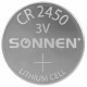 Батарейки литиевые SONNEN Lithium CR2450, 
