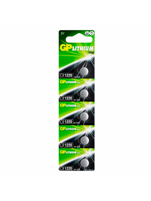 Батарейка литиевая GP Lithium CR1220 