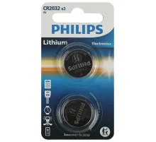 Батарейки литиевые PHILIPS Lithium CR2032 
