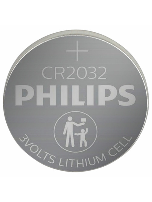 Батарейки литиевые PHILIPS Lithium CR2032 