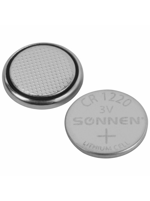 Батарейка литиевая SONNEN Lithium CR1220 