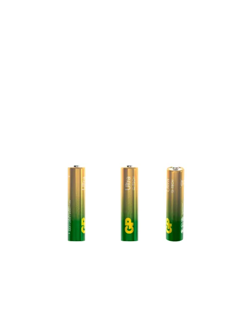 Батарейки КОМПЛЕКТ 4 шт., GP Ultra G-Tech, AAA (LR03, 24А), алкалиновые, мизинчиковые, 24AUA21-2CRSBC4