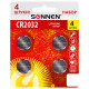 Батарейки литиевые SONNEN Lithium CR2032, 