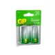 Батарейки КОМПЛЕКТ 2 шт., GP Super G-Tech, D (LR20, 13А), алкалиновые, блистер, 13A-2CR2