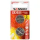 Батарейки литиевые SONNEN Lithium CR2025, 