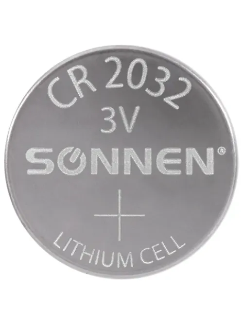 Батарейки литиевые SONNEN Lithium CR2032 