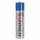 Батарейки КОМПЛЕКТ 2 шт., SONNEN Super Alkaline, AAA (LR03, 24А), алкалиновые, мизинчиковые, блистер, 451095