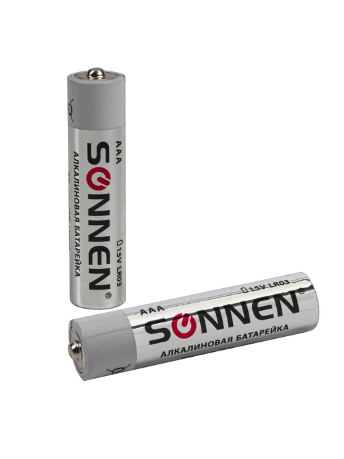 Батарейки КОМПЛЕКТ 30 (20+10) шт., SONNEN Alkaline, AA+ААА (LR6+LR03), в коробке, 455097