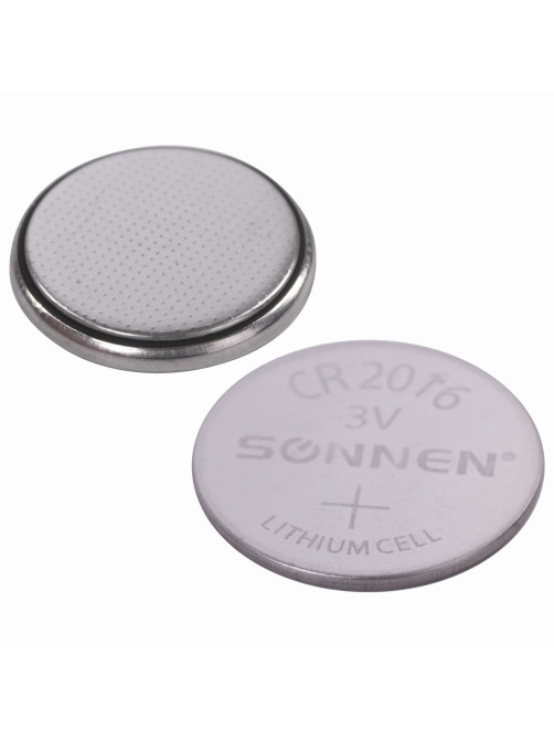 Батарейка литиевая SONNEN Lithium CR2016 