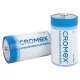 Батарейки алкалиновые КОМПЛЕКТ 4 шт., CROMEX (КРОМЕКС) Alkaline, D (LR20, 13А), короб, 456454