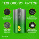 Батарейки КОМПЛЕКТ 2 шт., GP Super G-Tech, D (LR20, 13А), алкалиновые, в пленке, 13A-OS2