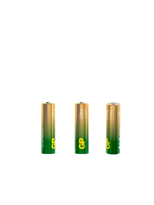 Батарейки КОМПЛЕКТ 2 шт., GP Ultra G-Tech, AA (LR6,15А), алкалиновые, пальчиковые, 15AUA21-2CRSBC2