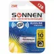 Батарейка SONNEN Alkaline, 23А (MN21), алкалиновая, для сигнализаций, 1 шт., в блистере, 451977