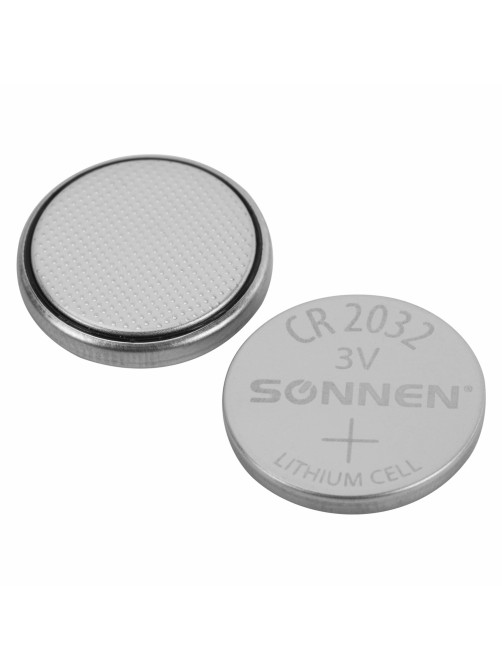 Батарейки литиевые SONNEN Lithium CR2032 