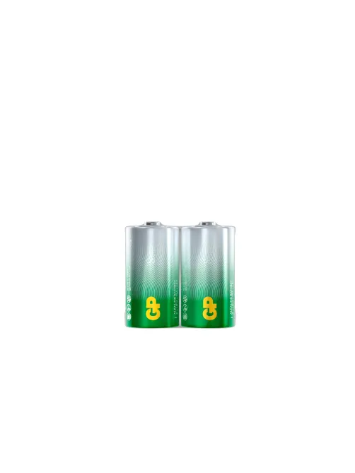 Батарейки КОМПЛЕКТ 2 шт., GP Super G-Tech, С (LR14, 14А), алкалиновые, в пленке, 14A-OS2