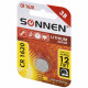 Батарейка литиевая SONNEN Lithium CR1620 
