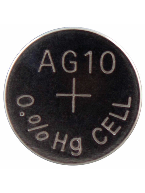 Батарейки КОМПЛЕКТ 10 шт., GP Alkaline, 189A (G10, LR54), алкалиновые, отрывной блок, 189FRA-2C10