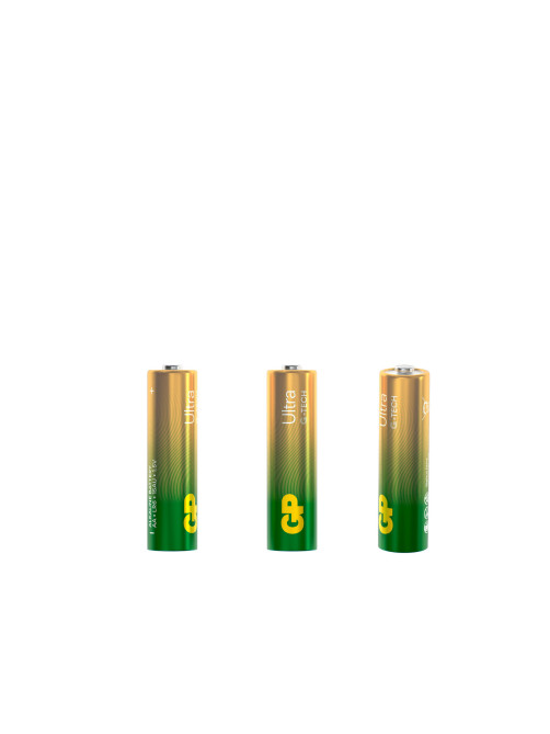 Батарейки КОМПЛЕКТ 4 шт., GP Ultra G-Tech, AA (LR6, 15А), алкалиновые, пальчиковые, 15AUA21-2CRSBC4