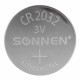 Батарейки литиевые SONNEN Lithium CR2032, 