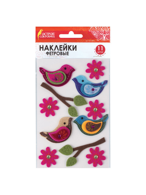Наклейки из фетра 