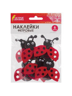 Наклейки из фетра 