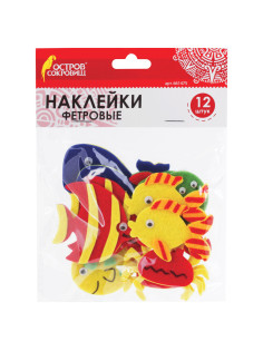 Наклейки из фетра 