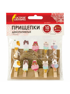 Прищепки декоративные 