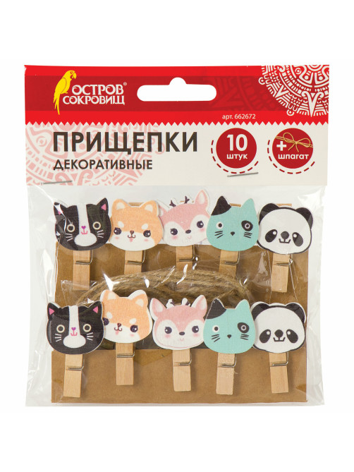 Прищепки декоративные 