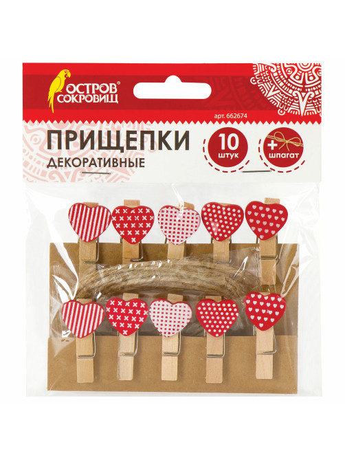 Прищепки декоративные 