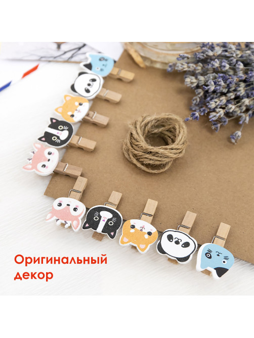 Прищепки декоративные 