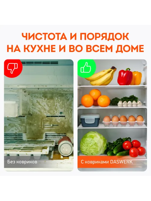 Коврик универсальный в рулоне 50х150 см для холодильника, кухонных ящиков, под обувь, DASWERK (ДАСВЕРК), 609608