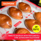 Коврик силиконовый для раскатки/запекания 30х40 см, красный, DASWERK (ДАСВЕРК), 608424