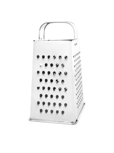 Терка 4 грани 22х11х8,5 см, белая жесть, BOOMHOUSE (БУМХАУС) Classic, 701858