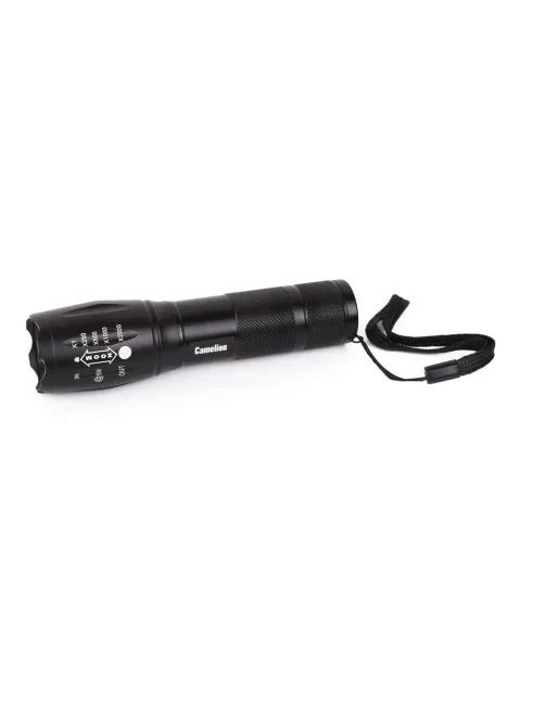 Фонарь CAMELION XML-T6, ЯРКИЙ, ZOOM, 5 режимов, питание 3xAAА или 18650 (не в комплекте), LED51530