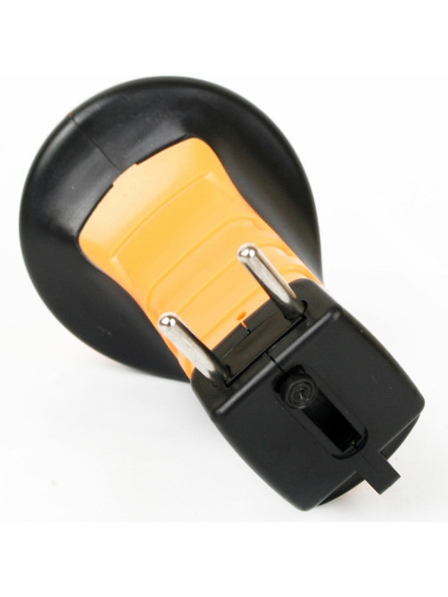 Фонарь аккумуляторный ULTRAFLASH 7хLED, 2 режима, выдвижная вилка, заряд от сети, LED3807