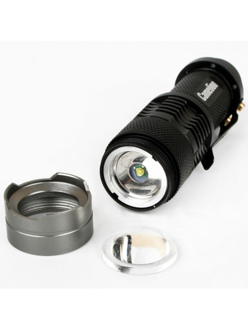 Фонарь CAMELION XP-E, ЯРКИЙ, ZOOM, 3 режима, питание 1хAA, LED5135